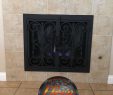 Wrought Iron Fireplace Door New Black Custom Iron Fireplace Screen Cover Artistic Wrought