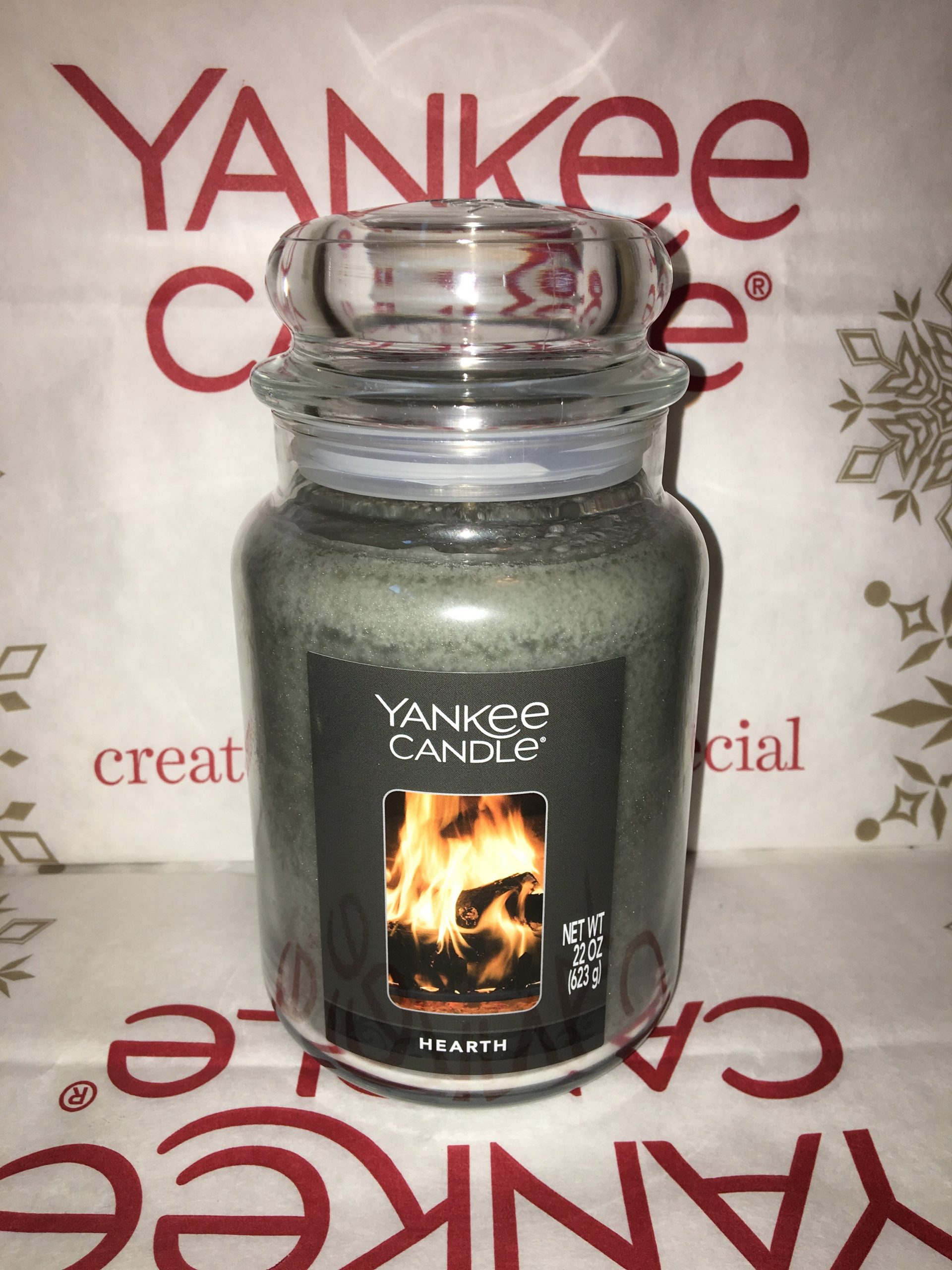 hearth yankee candle 22oz 623g large jar