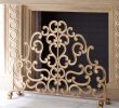 Antiqued Brass Fireplace Screen Inspirational Gold Fireplace Screen