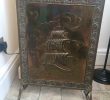 Antiqued Brass Fireplace Screen New Antique Brass Fire Screen In Plympton Devon