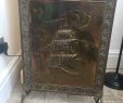 Antiqued Brass Fireplace Screen New Antique Brass Fire Screen In Plympton Devon