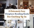Fireplace Benches Awesome 28 Extremely Cozy Fireplace Reading Nooks for Curling Up In