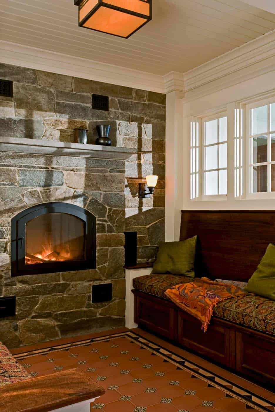 Fireplace Benches Beautiful 28 Extremely Cozy Fireplace Reading Nooks for Curling Up In