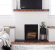 Fireplace Benches Beautiful Modern Minimalist Farmhouse Inspired Living Room Fireplace