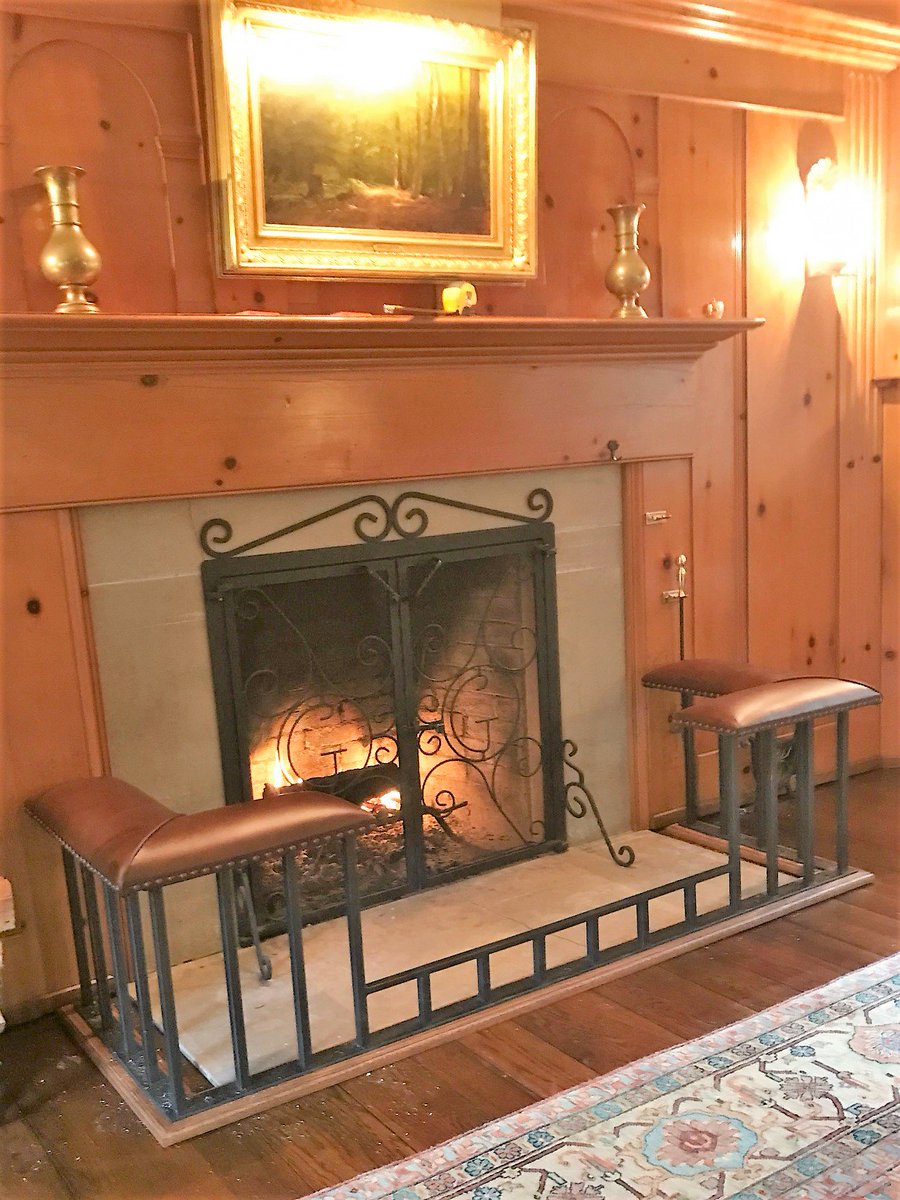 Fireplace Benches Elegant Peter Hovey Clubfenders