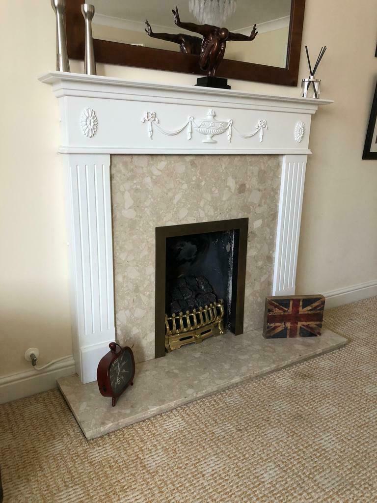 Fireplace Grate with Blower Elegant Fireplace Surround In Barry Vale Of Glamorgan