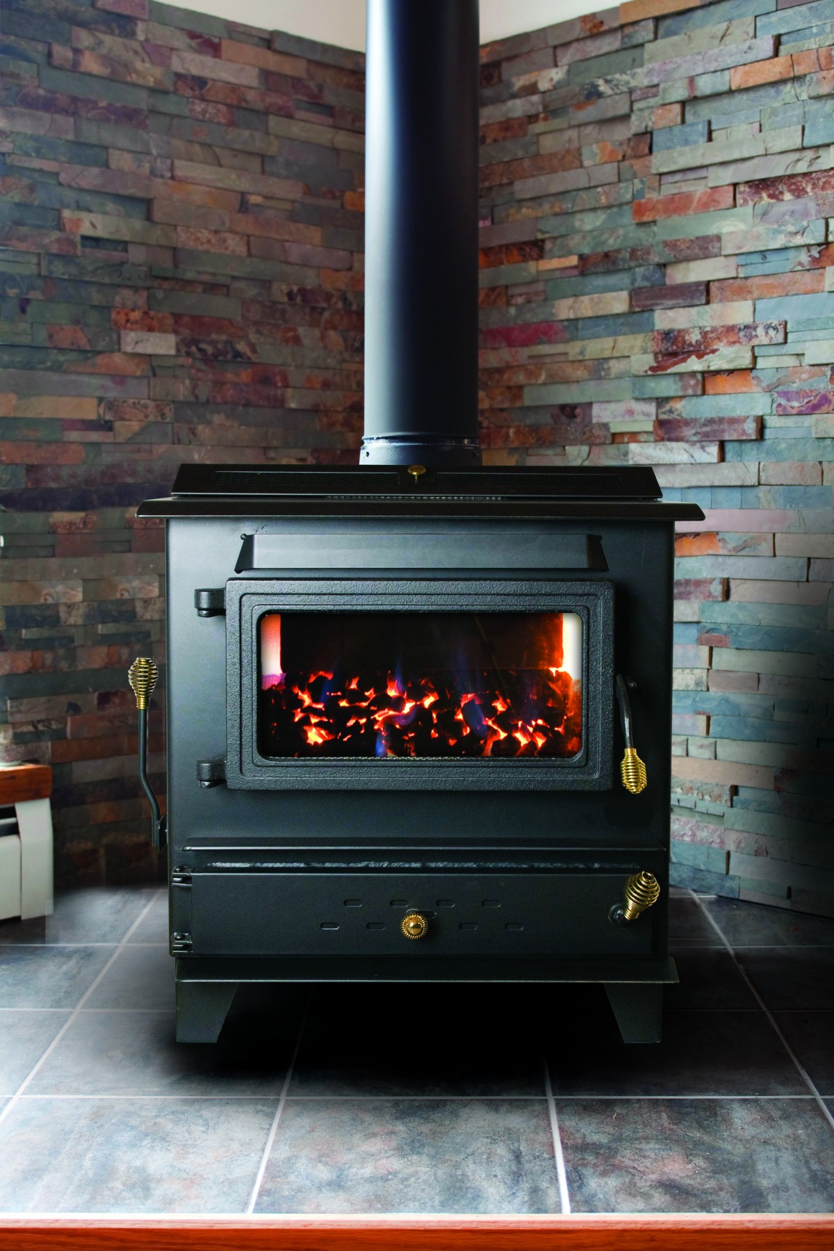 Hitzer 50 93 Gravity Fed Hopper Stove model 50 93