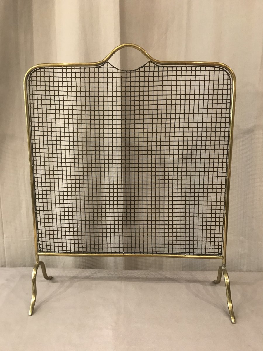Fireplace Grate with Blower Unique Fireplace Screen Fireplace In Vintage Brass 1900 Grates