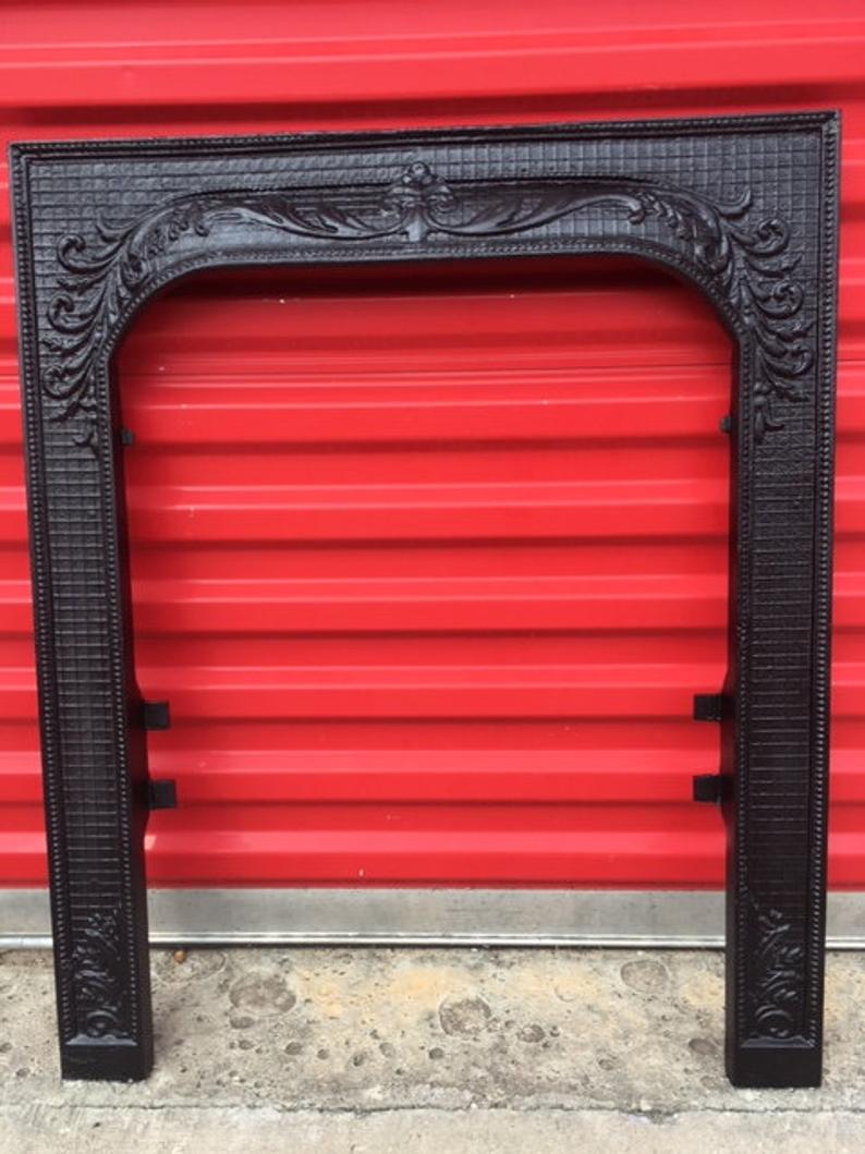 Fireplace Grate with Blower Unique Vintage Cast Iron Fireplace Surround Nice Scroll Details