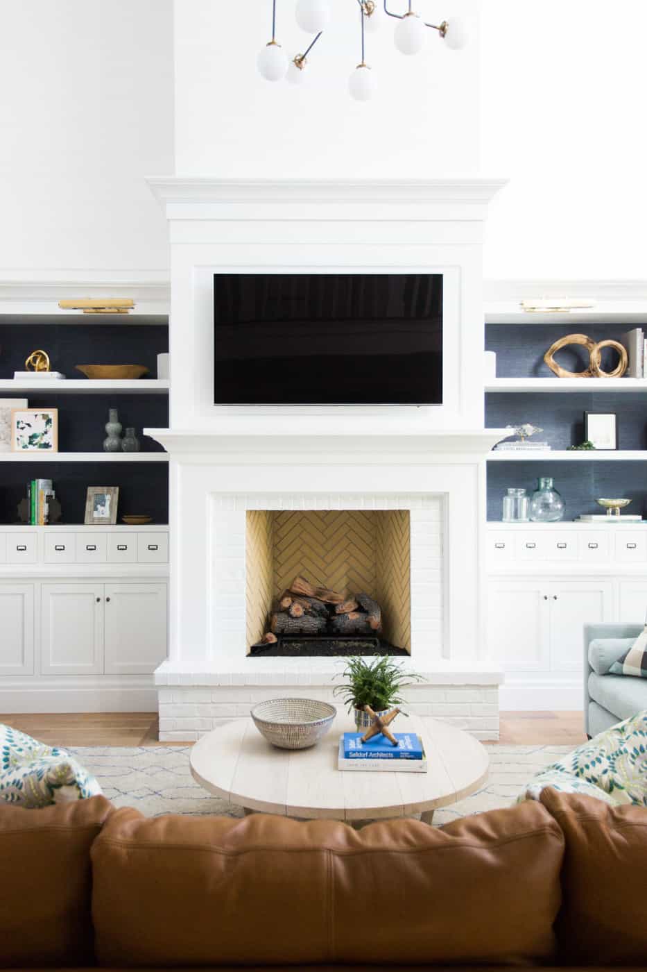 Fireplace Wall Unit Awesome 30 Stunning White Brick Fireplace Ideas Part 1