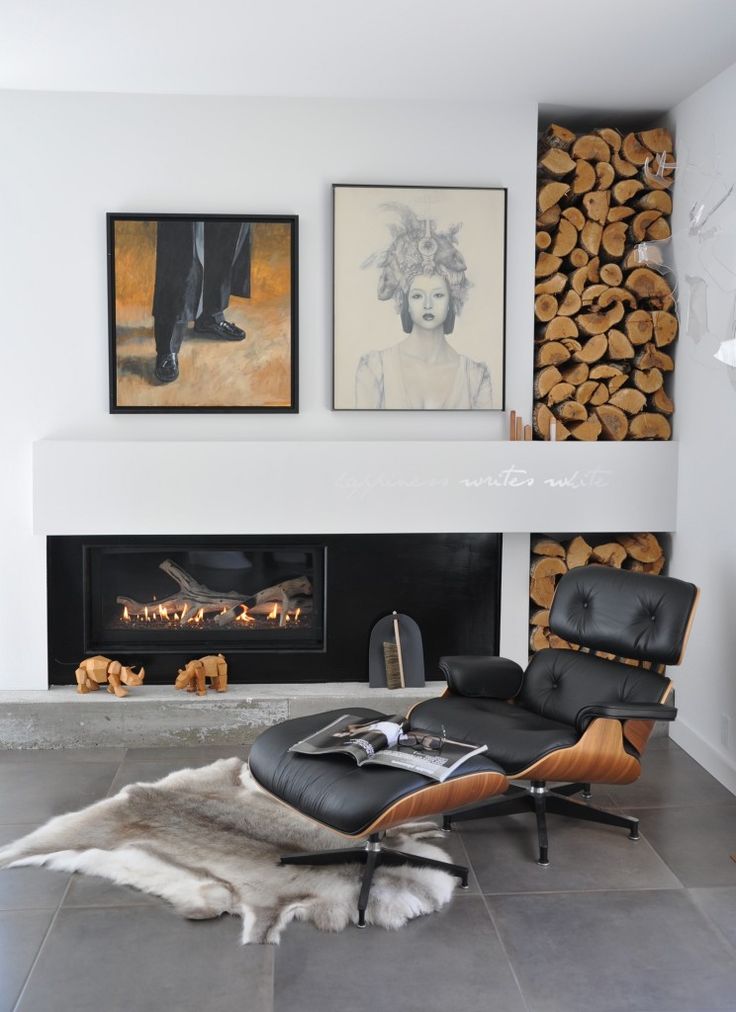 Fireplace Wall Unit Best Of 25 Cool Firewood Storage Designs for Modern Homes