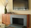 Fireplace Wall Unit Elegant Hand Made Cherry Tv Cabinet and Fireplace Surround by Ober