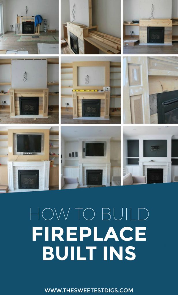 fireplace built ins