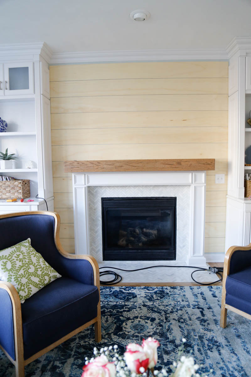 Fireplace Wall Unit Lovely Easy and Inexpensive Shiplap Fireplace Wall Sand and Sisal