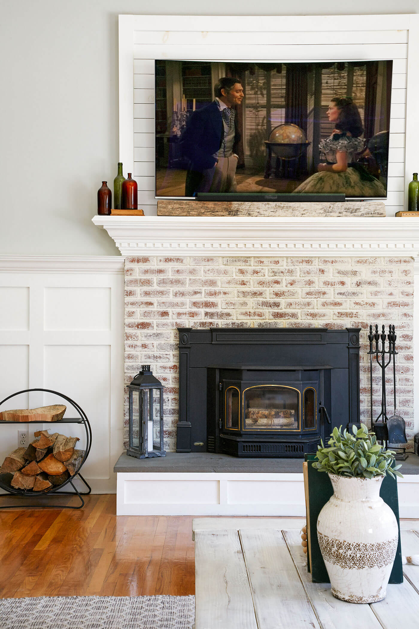 Shaker Fireplace Beautiful How to Do German Schmear American Farmhouse Lifestyle