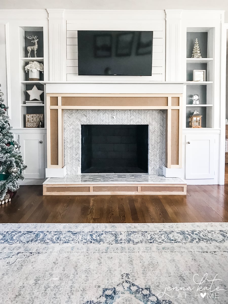 Shaker Fireplace Best Of How to Build A Fireplace Surround Jenna Kate at Home