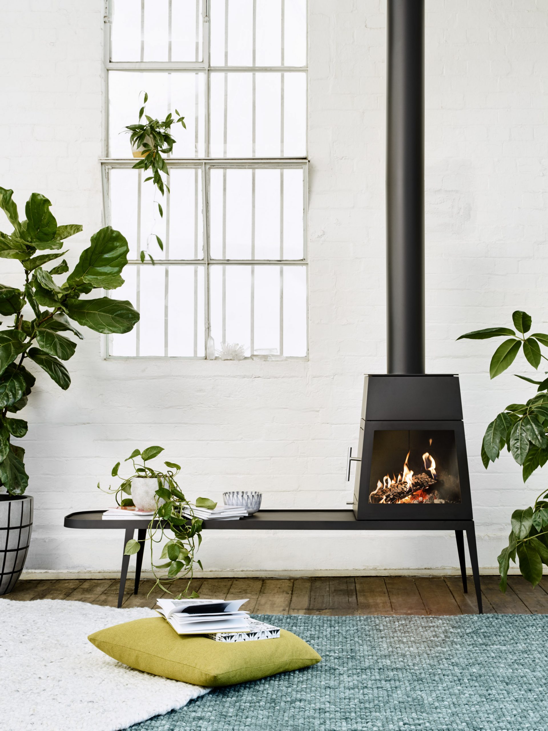 Shaker Fireplace Elegant Shaker Wood Stove by Antonio Citterio