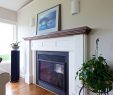 Shaker Fireplace New Fireplace Mantles & Built Ins — Cowichan Woodwork Ltd