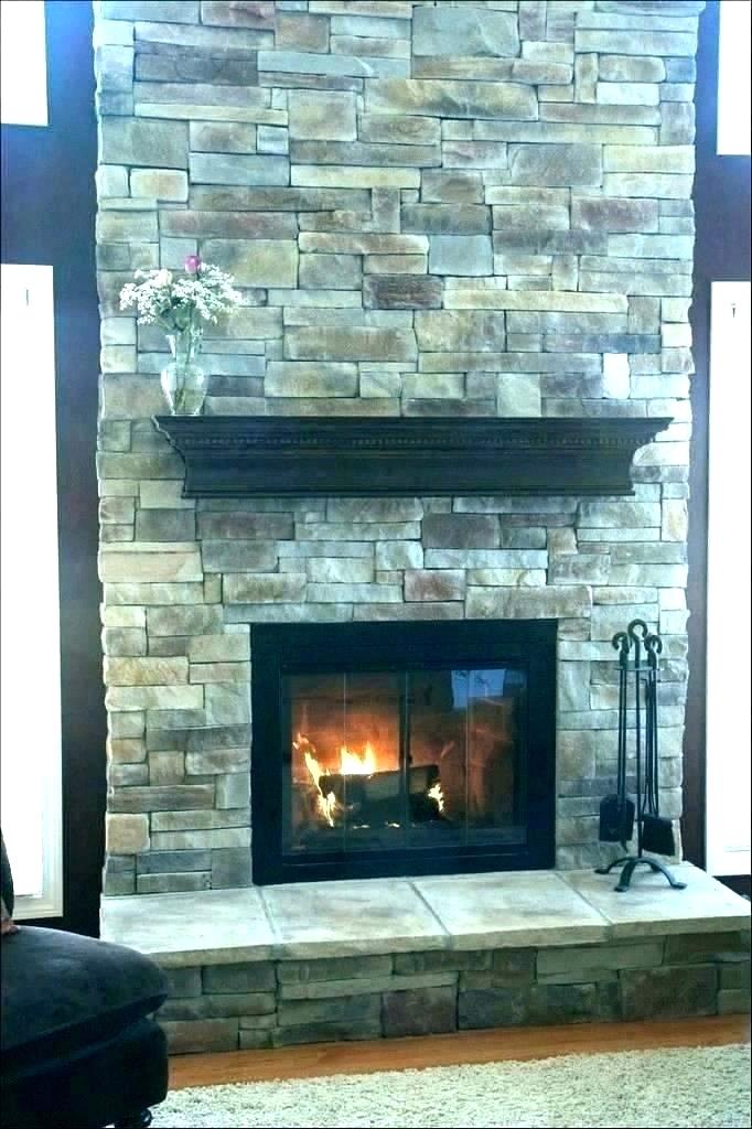 Slate Tiles for Fireplace Lovely Stacked Stone Tile Fireplace – Znalifo