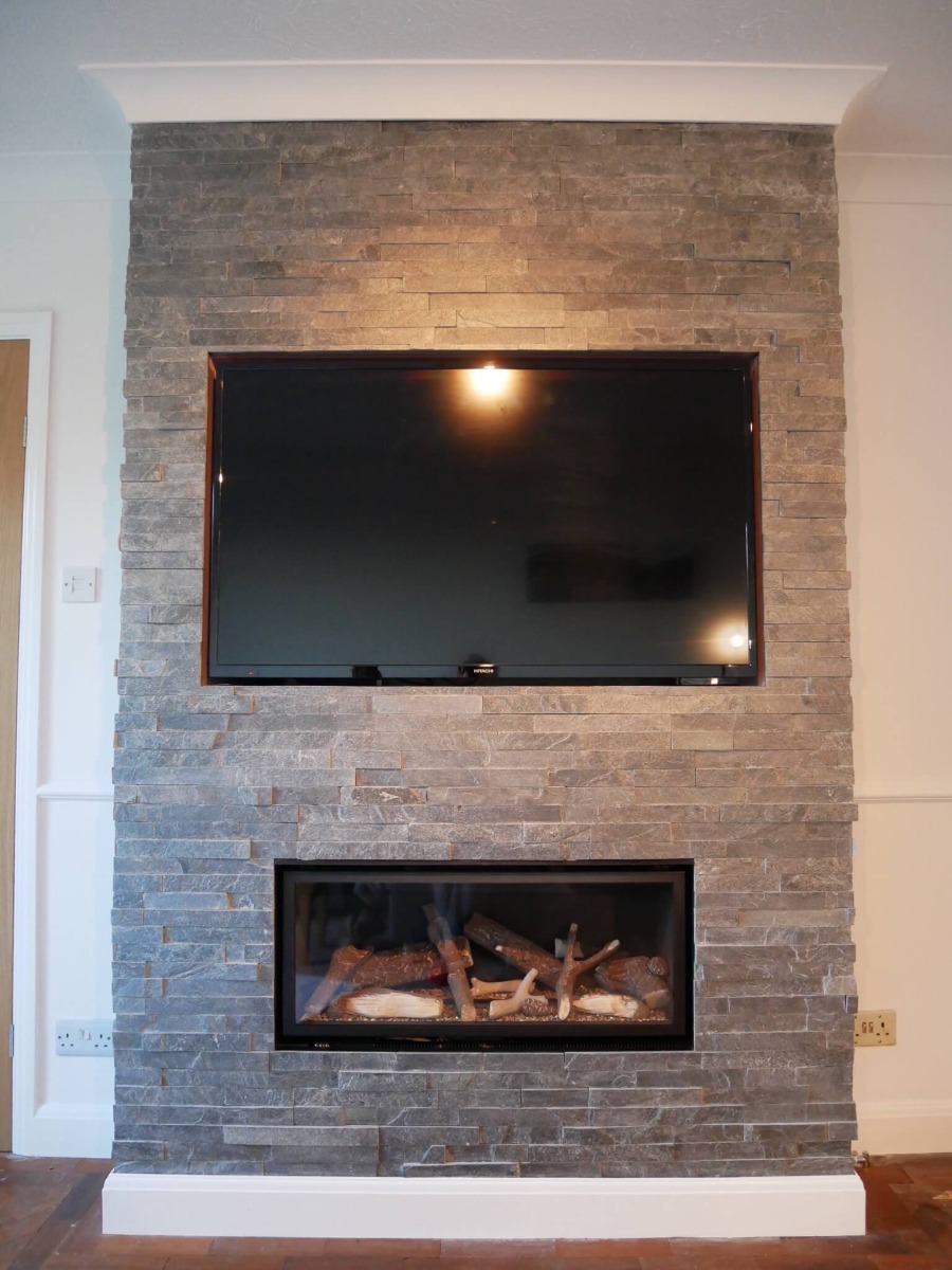 Slate Tiles for Fireplace Lovely the Stone Tile Pany Blog Penny S Transformed Her