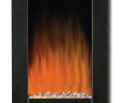 Wall Mounted Natural Gas Fireplace Awesome Black Bevel Edge Glass Front Wall Mount Fireplace