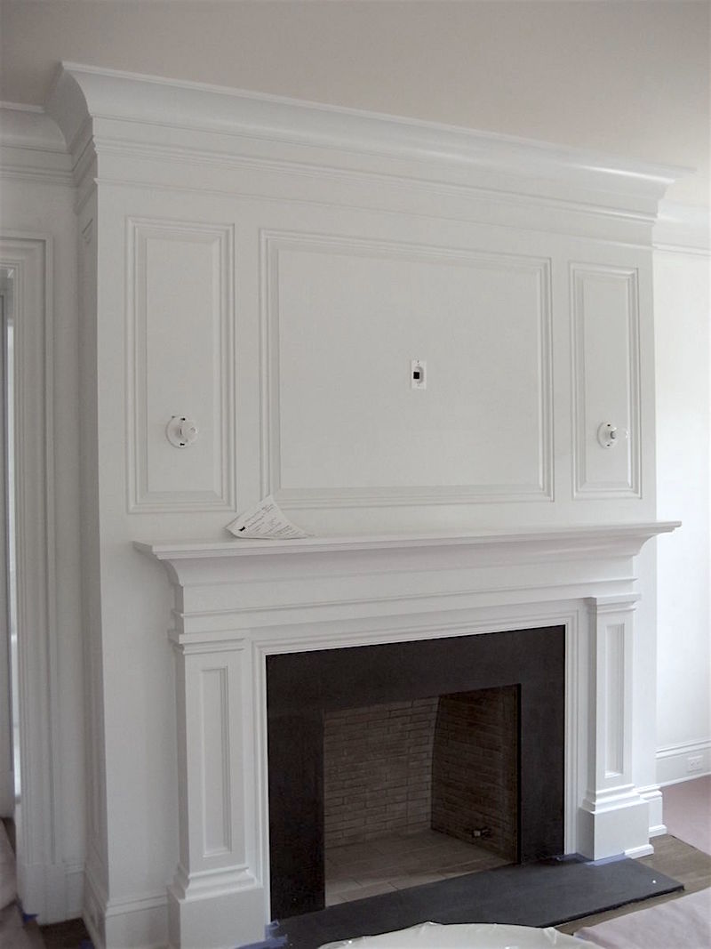 Faux Fireplace a Great Idea or a Disaster Fireplace wall built out Original source unknown faux fireplace