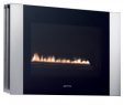 Wall Mounted Natural Gas Fireplace Luxury Smeg L23lin Flueless Gas Fire Stainless Steel