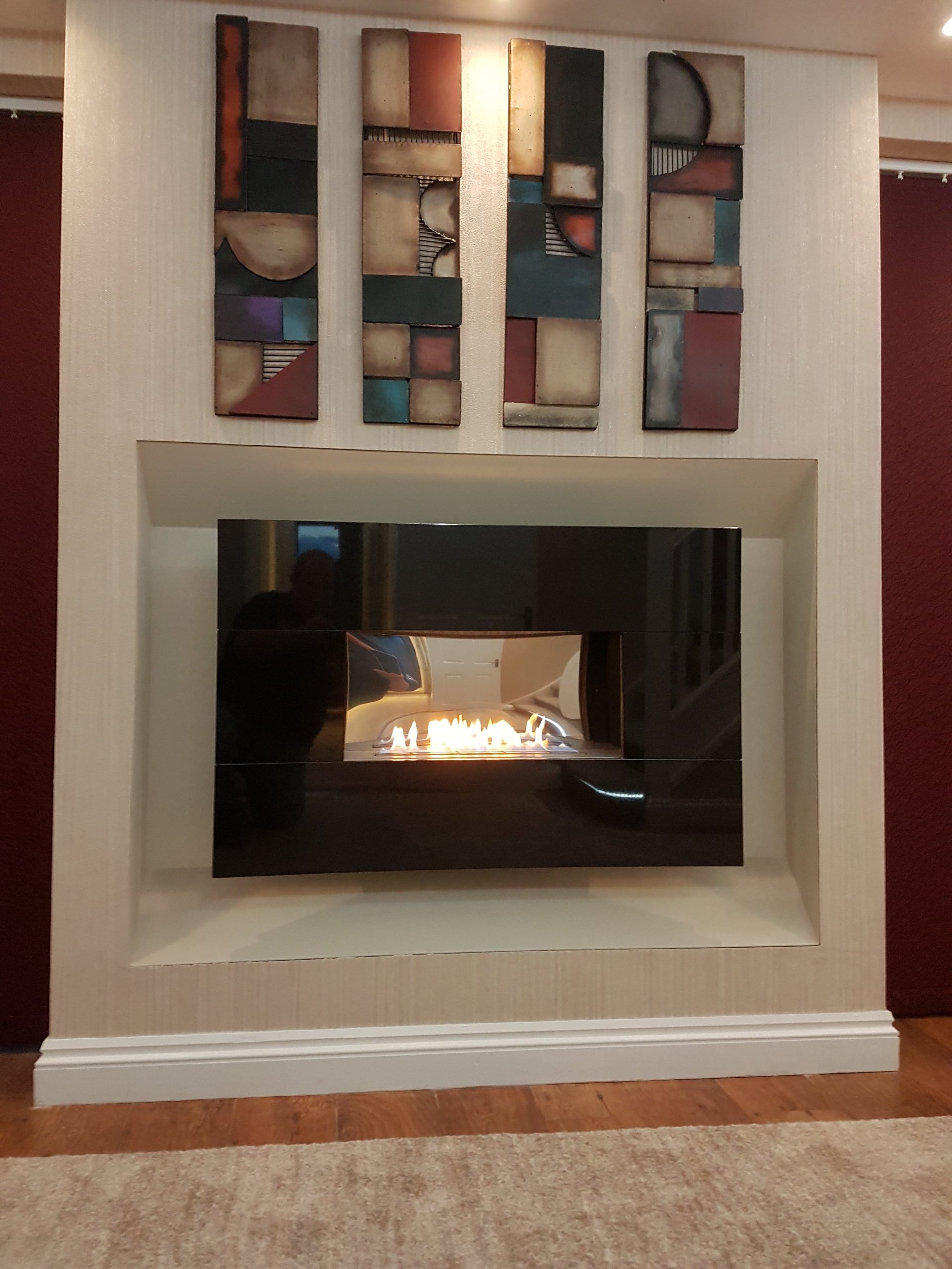 Classico Flueless Gas Fire Recessed Classico 2 min