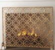 Wayfair Fireplace Screen Fresh Lexington Single Panel Fireplace Screen with Images