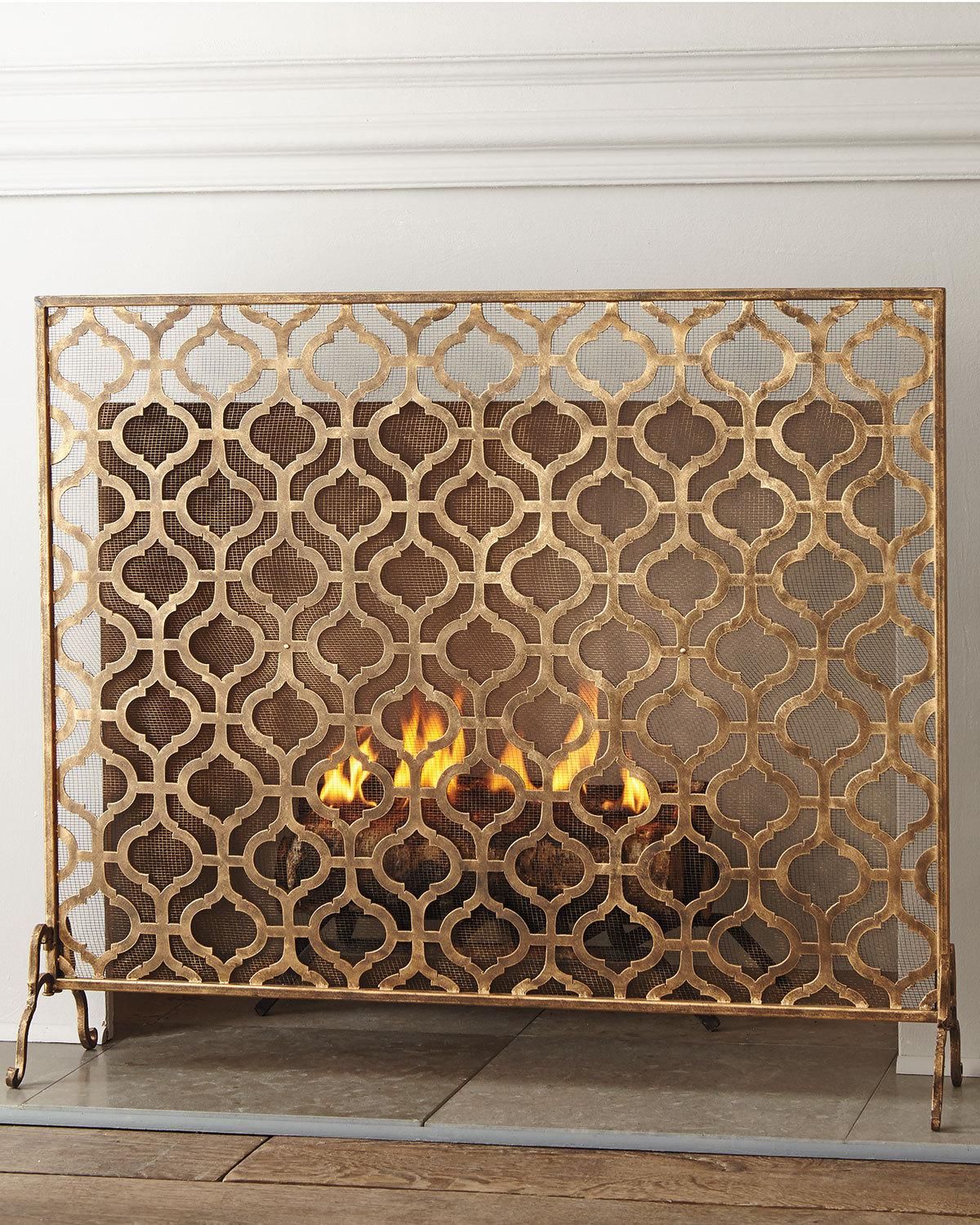 Wayfair Fireplace Screen Fresh Lexington Single Panel Fireplace Screen with Images